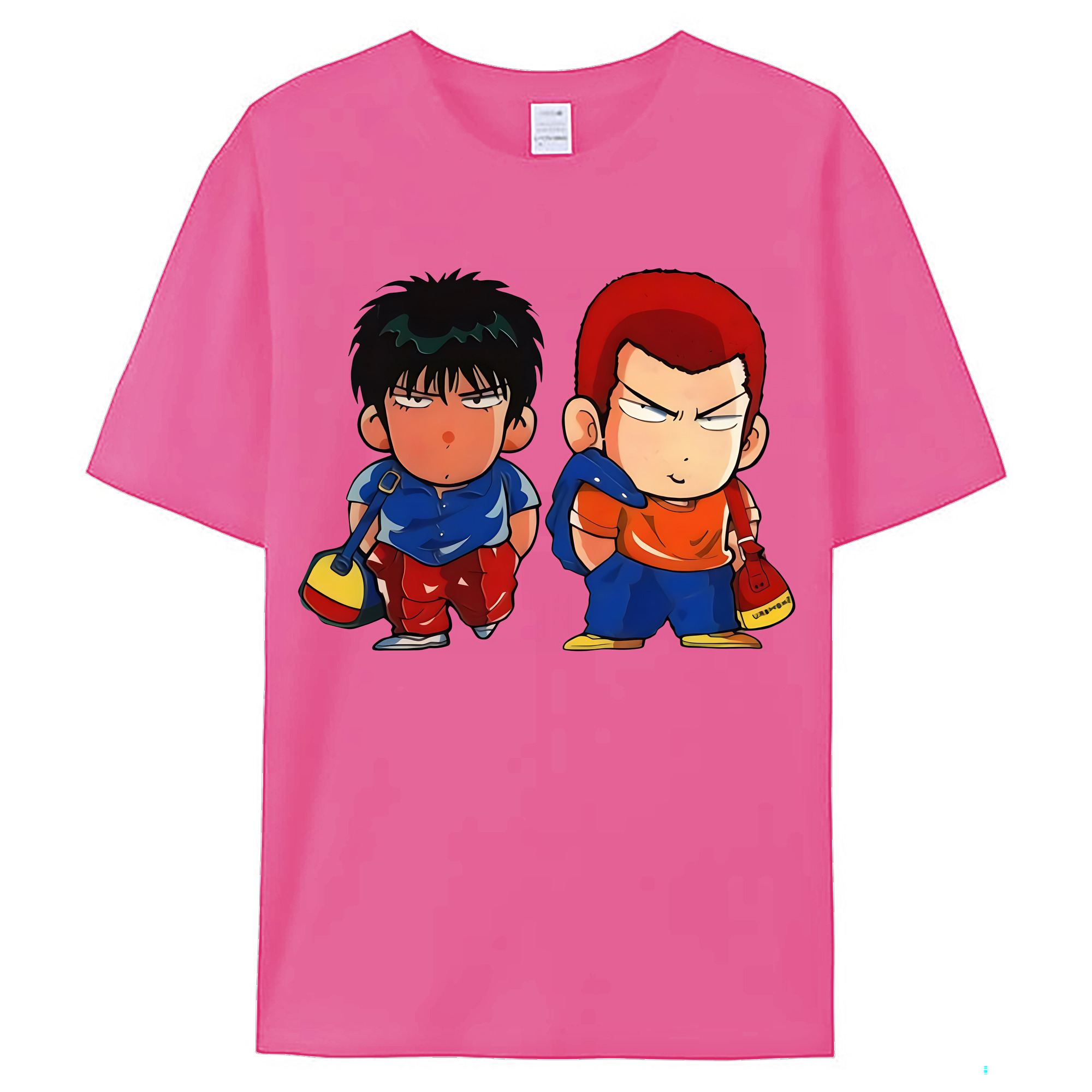 （画像用） SLAM DUNK／スラムダンク レディースカジュアルプリントTシャツ（綿100％）